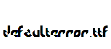 defaulterror