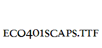 Eco401Scaps