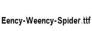 Eency-Weency-Spider