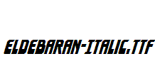 Eldebaran-Italic