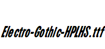 Electro-Gothic-HPLHS