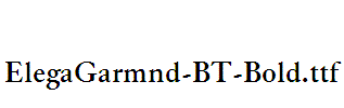 ElegaGarmnd-BT-Bold