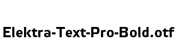 Elektra-Text-Pro-Bold