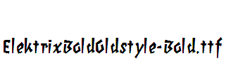 ElektrixBoldOldstyle-Bold