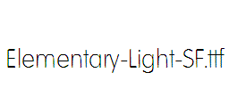 Elementary-Light-SF