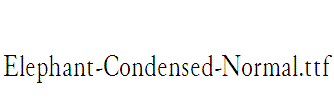 Elephant-Condensed-Normal