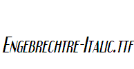 Engebrechtre-Italic