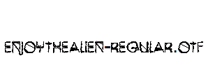 EnjoyTheAlien-Regular