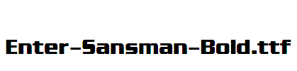 Enter-Sansman-Bold