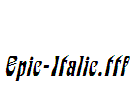 Epic-Italic