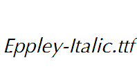 Eppley-Italic