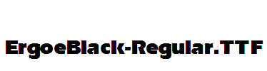 ErgoeBlack-Regular