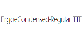 ErgoeCondensed-Regular