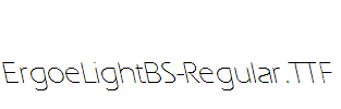 ErgoeLightBS-Regular