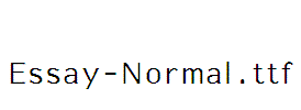 Essay-Normal