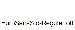 EuroSansStd-Regular