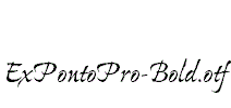 ExPontoPro-Bold