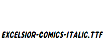 Excelsior-Comics-Italic