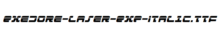 Exedore-Laser-Exp-Italic