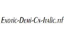 Exotic-Demi-Cn-Italic