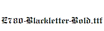 E780-Blackletter-Bold