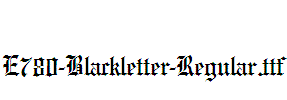 E780-Blackletter-Regular