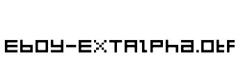 Eboy-EXTAlpha