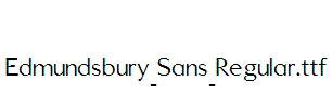 Edmundsbury-Sans-Regular