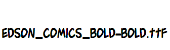 Edson_Comics_Bold-Bold