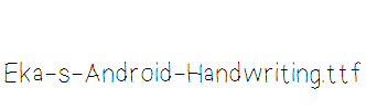 Eka-s-Android-Handwriting