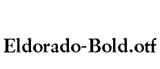 Eldorado-Bold