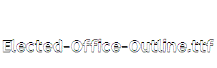 Elected-Office-Outline