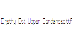 Elgethy-Est-Upper-Condensed