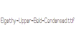 Elgethy-Upper-Bold-Condensed