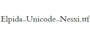 Elpida-Unicode-Nesxi