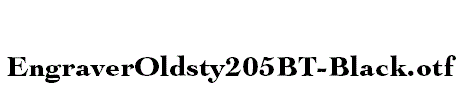 EngraverOldsty205BT-Black