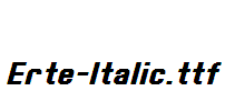 Erte-Italic