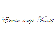 Esenin-script-Two