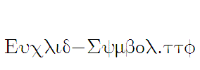Euclid-Symbol