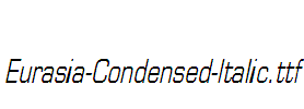 Eurasia-Condensed-Italic