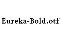 Eureka-Bold