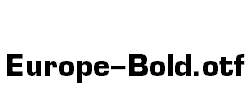 Europe-Bold