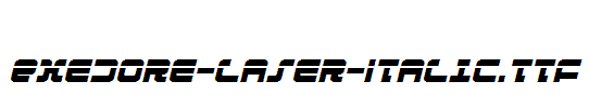 Exedore-Laser-Italic