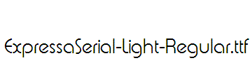 ExpressaSerial-Light-Regular