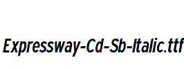 Expressway-Cd-Sb-Italic