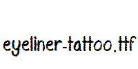 Eyeliner-Tattoo