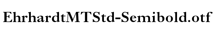 EhrhardtMTStd-Semibold