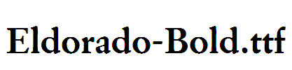 Eldorado-Bold