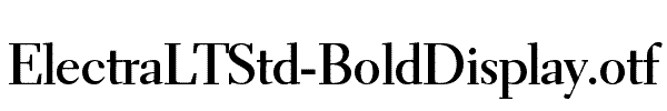 ElectraLTStd-BoldDisplay