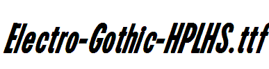 Electro-Gothic-HPLHS